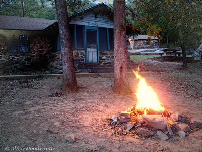 Campfire at Greenleaf