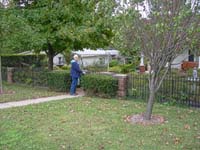 Front gate to the Josie House